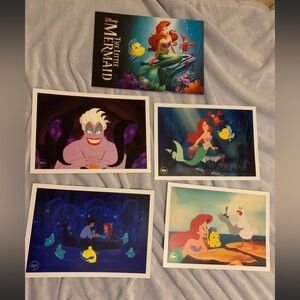 Disney Lithographs - the little mermaid 🧜‍♀️